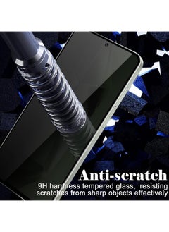 Glass 2 Pack Samsung Galaxy S24 FE Privacy Screen Protector, [30° Anti-Spy][9H Hardness][Anti Scratch][Bubble Free] Tempered Screen Protector for Samsung Galaxy S24 FE 5G 6.7 inch (Boxed, 2PCS)  - Image 4