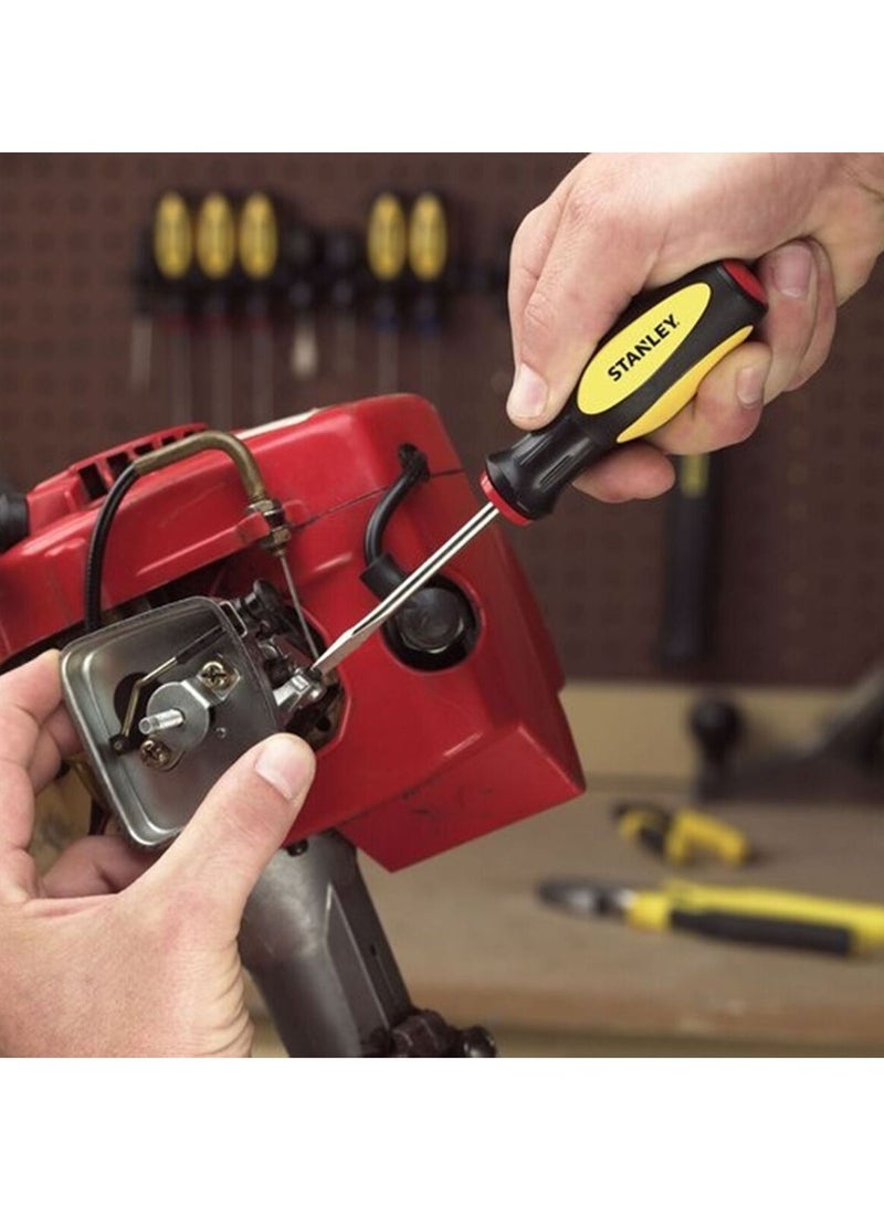 Stanley 10-Piece Screwdriver Set with Multi color - Image 2