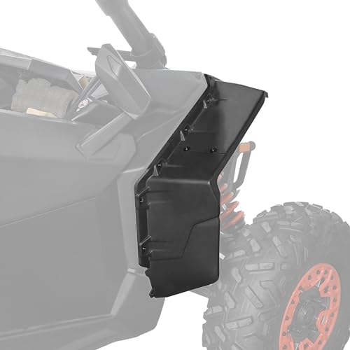 SAUTVS Wider Extended Fender Flares Kit for Can-Am X3, XXL Combined Type Front Mud Flaps Mud Guards Extension for Can Am Maverick X3 MAX All Models Accessories 2017-2024 (2PCS) - Image 1