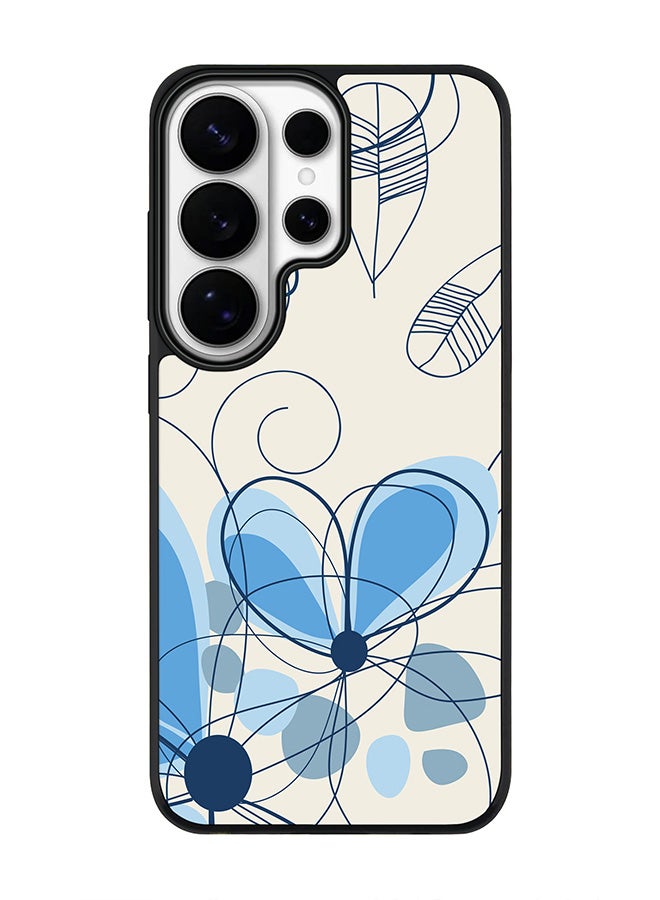 For Samsung Galaxy S26 Ultra Case, [Compatible with MagSafe] Slim Magnetic cover Phone Case - Daisy Lines