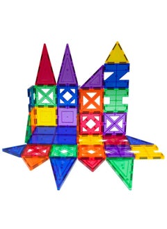 PicassoTiles PicassoTiles Educational Letter Play Magnet Building Tiles (33 Pieces)  - Image 3