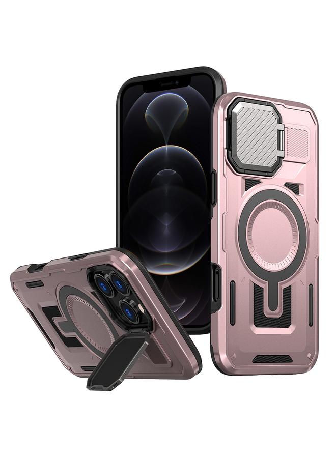 زبون حافظة لهاتف iPhone 12 Pro Max مزودة بإطار وحامل MagSafe - Image 1