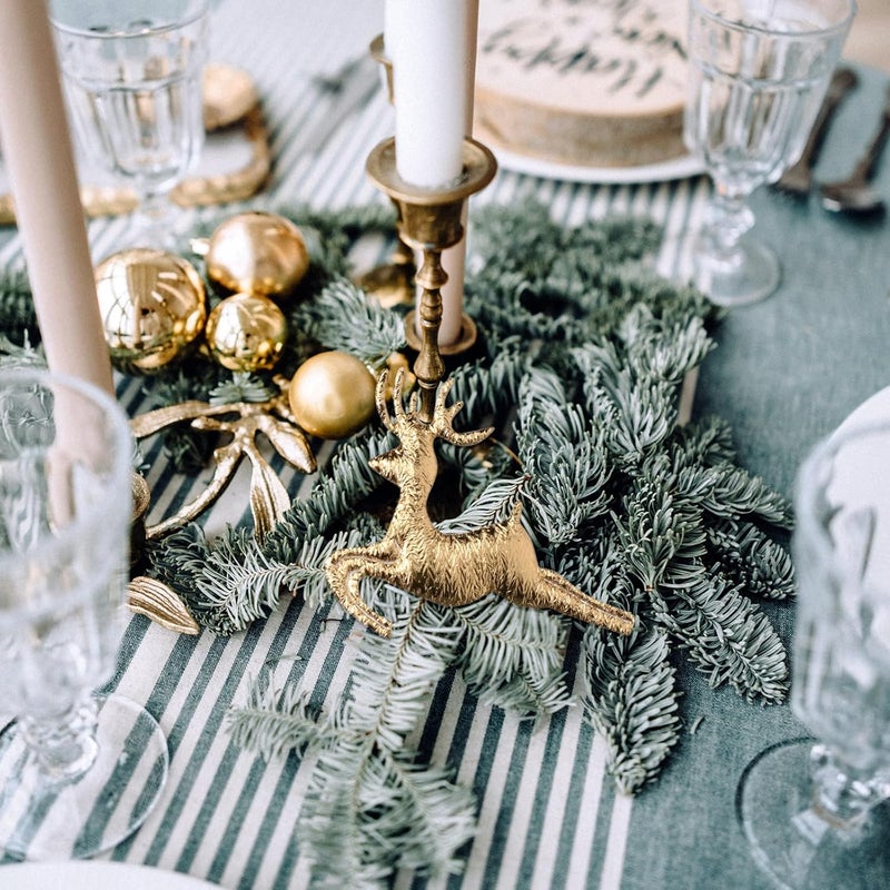 100pcs Gold Elk Confetti Non-woven Fabric Decorative Party Supplies Christmas Table Adornments Festive Xmas Accessories - Image 3