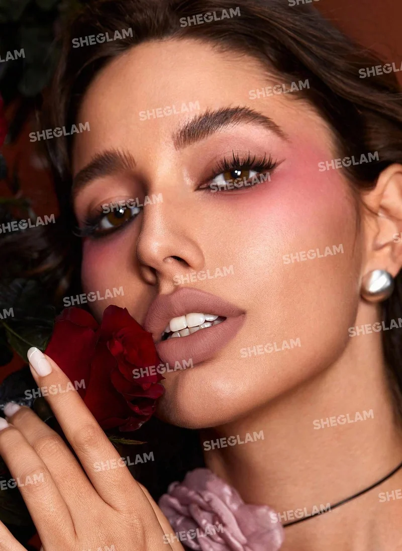 SHEGLAM Sheglam Ember Rose Very Dynamatte Boom Ll Matte Lipstick-Passion