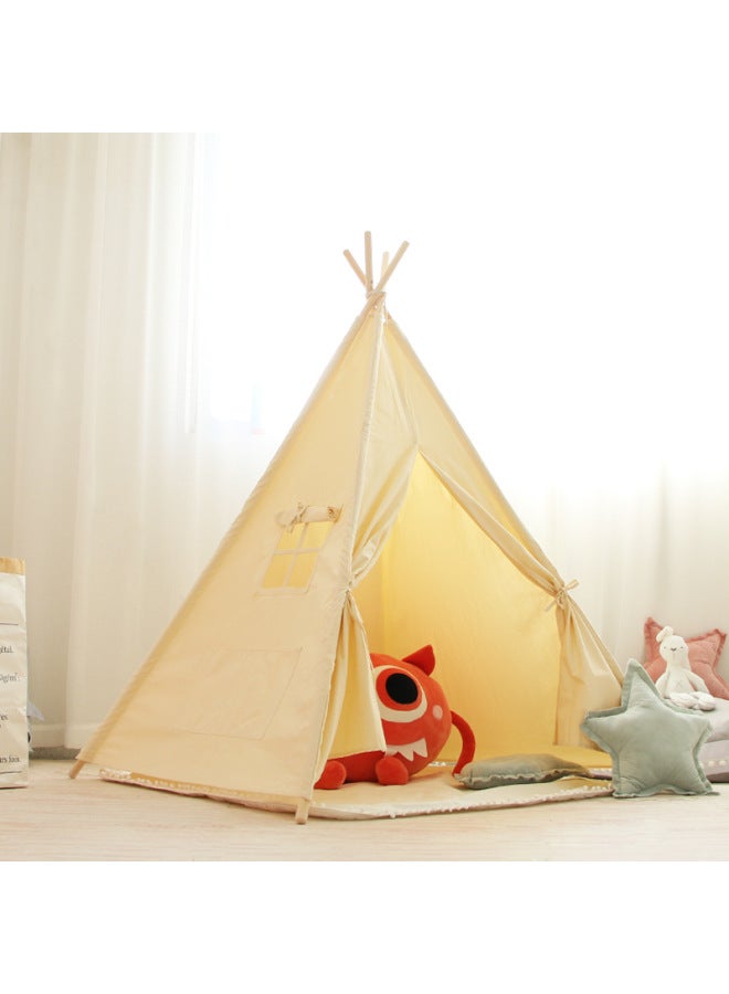 MEIBEI Pei Children's Tent Indian Indoor Game House Primary Color Baby Toy House Boys And Girls Toy House - Image 1