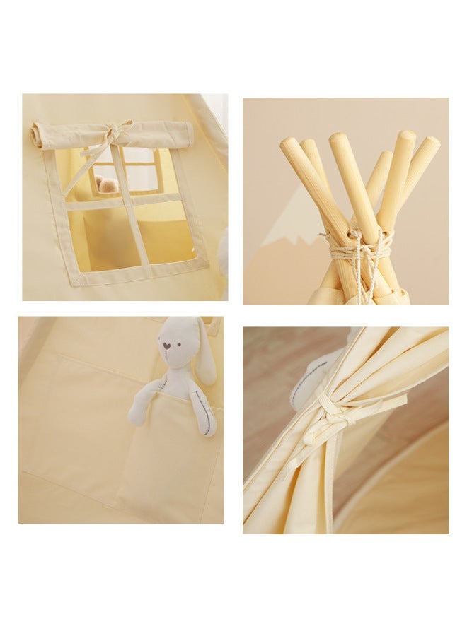 MEIBEI Pei Children's Tent Indian Indoor Game House Primary Color Baby Toy House Boys And Girls Toy House - Image 3