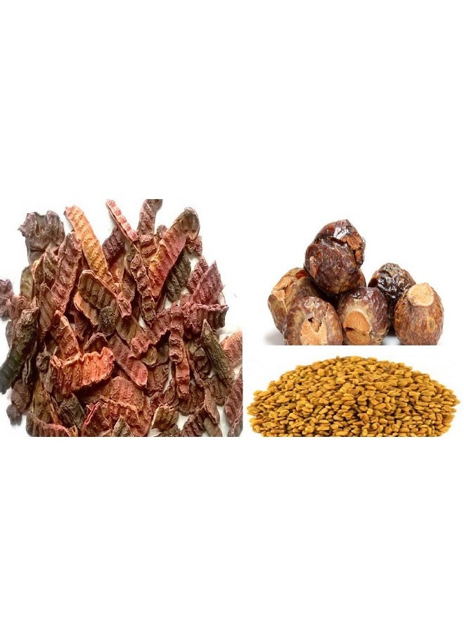 BSD Organics - BSD Organics HairY Mix of Shikakai and Soap nuts - 200 gm - Image 1