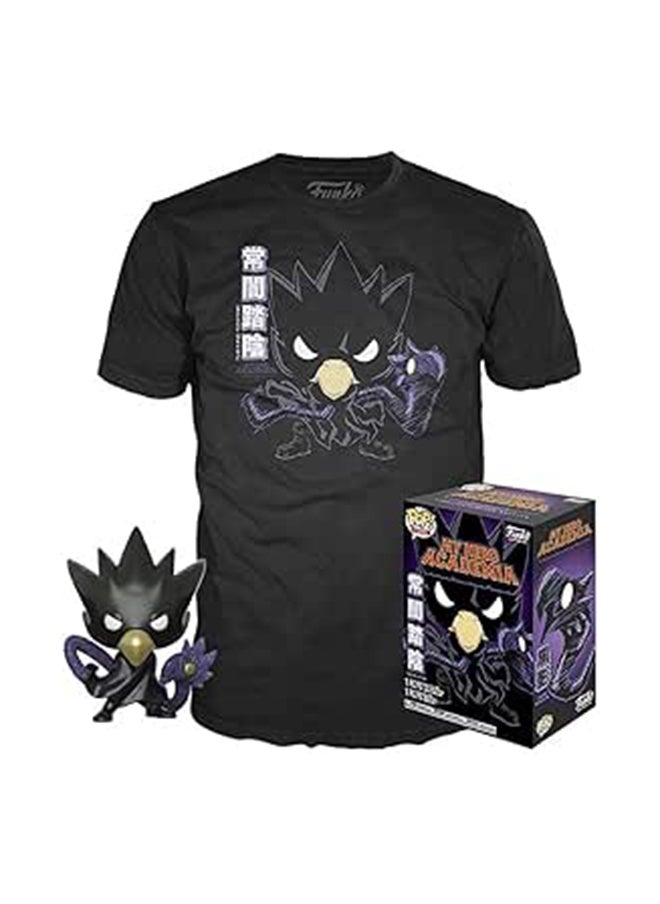 Funko - Funko Pop! & Tee: Animation: My Hero Academia: Tokoyami (Large) - Image 1