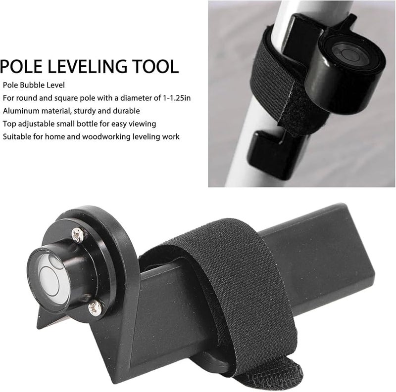 Adjustable Grade Rod Level With Horizontal Bubble For 1 To 1 25 Inch Round Rectangular Rods - Image 3