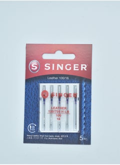 SINGER SINGER LEATHER NEEDLES SIZE 100/16 (PACK OF 5 NEEDLE) BRAZIL 