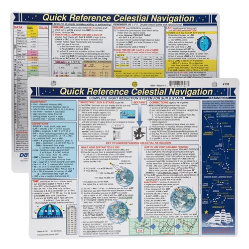 Davis Instruments Davis Quick Reference Celestial Navigation Card - Image 4