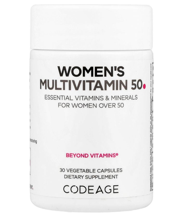 Codeage Women's Multivitamin 50 30 Vegetable Capsules