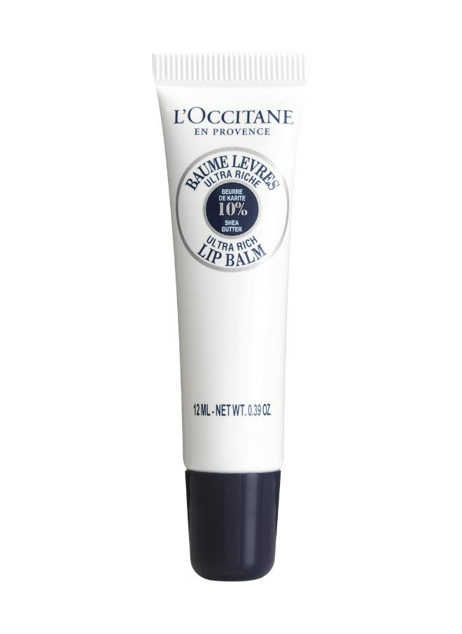 L'OCCITANE - Shea Butter Ultra Rich Lip Balm 12 ml - Image 1