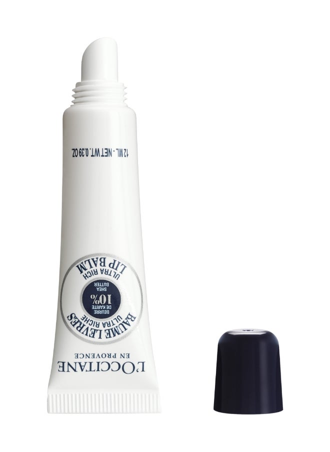L'OCCITANE - Shea Butter Ultra Rich Lip Balm 12 ml - Image 1