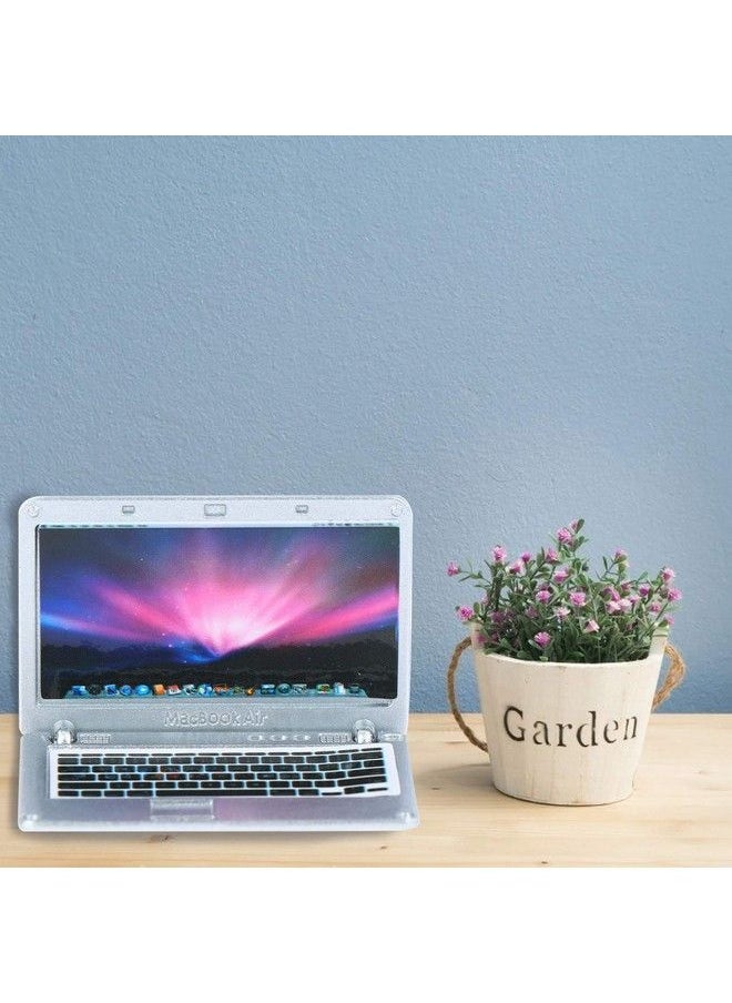 Haomian - 3 Pcs Coforful 1:12 Mini Laptop Set Dollhouse Mini Laptop Scene Miniatures Computer Simulation Notebook Lap Dolls House Furniture Doll Accessories - Image 1