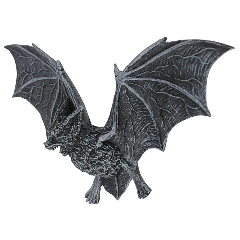 Design Toscano The Vampire Bats of Castle Barbarosa Wall Sculptures - Set of 2 - Image 5