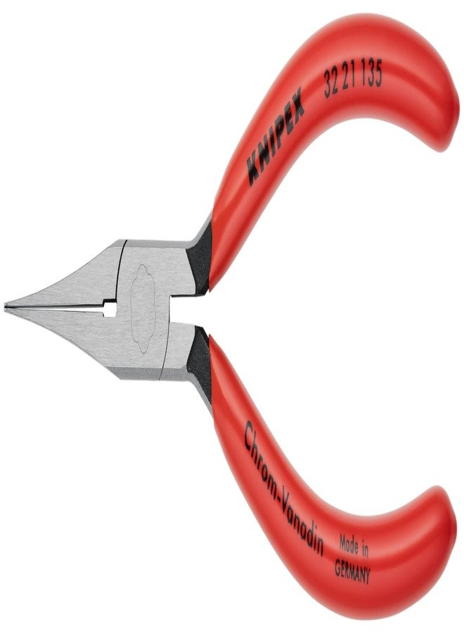 كنيبيكس أدوات KNIPEX - كماشة ضبط مرحل طويلة الأنف، أطراف مسطحة (3221135)، أحمر - Image 1