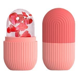 KIDINGTON KIDINGTON Ice Roller for Face Facial Ice Roller For Massage Face Ice Roller to Enhance Skin Glow Shrink Tighten Pores Reusable Facial Ice Roller Face Ice Treatment  - Image 2