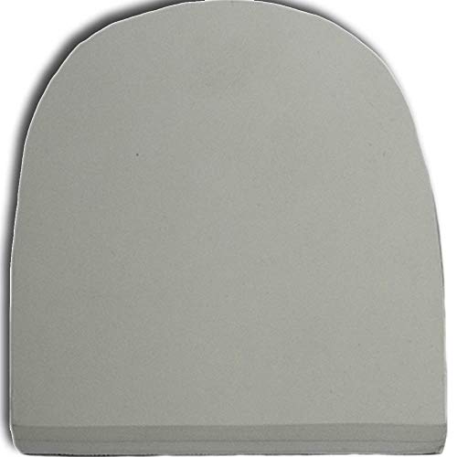 bowlingball.com Replacement Bowling Shoe Heels (Flat Rubber) Grey - Image 3
