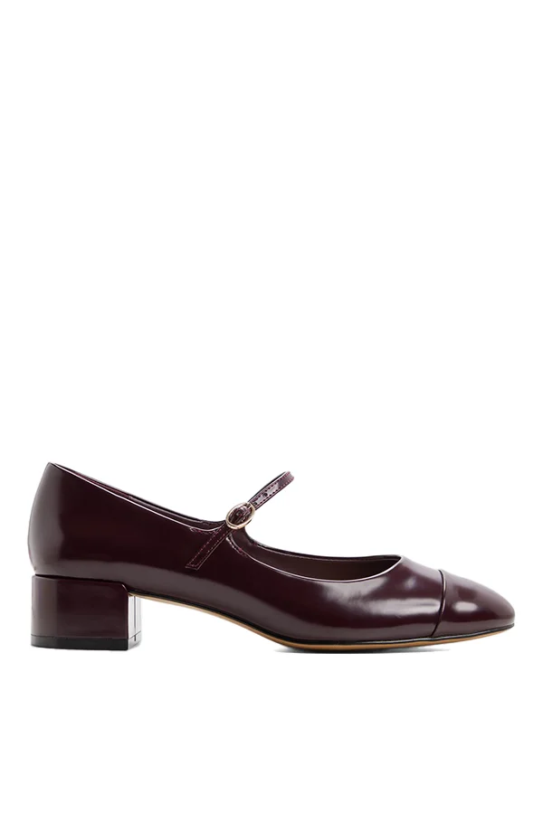 Decima Ladies Red Heeled Shoes