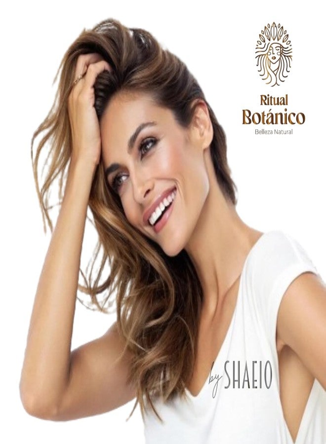 SHAEIO RITUAL BOTANICO Dandruff Shampoo | Shampoo con Menta y Aji Control Caspa con Activo de Crecimiento Acelerado y Ultrareparador, Engrosamiento, Brillo y Suavidad - 400ml - Image 4