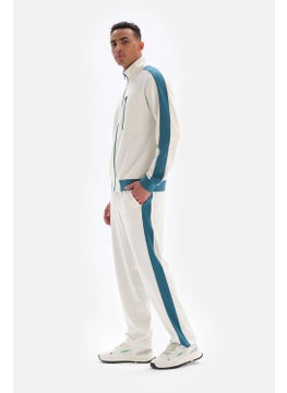 dagi White Men's Jacket Zippered Cupro  - Image 2