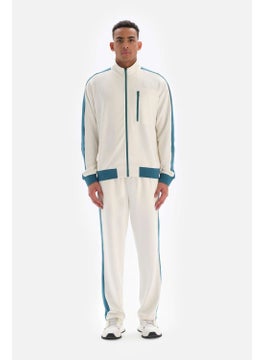 dagi White Men's Jacket Zippered Cupro  - Image 3
