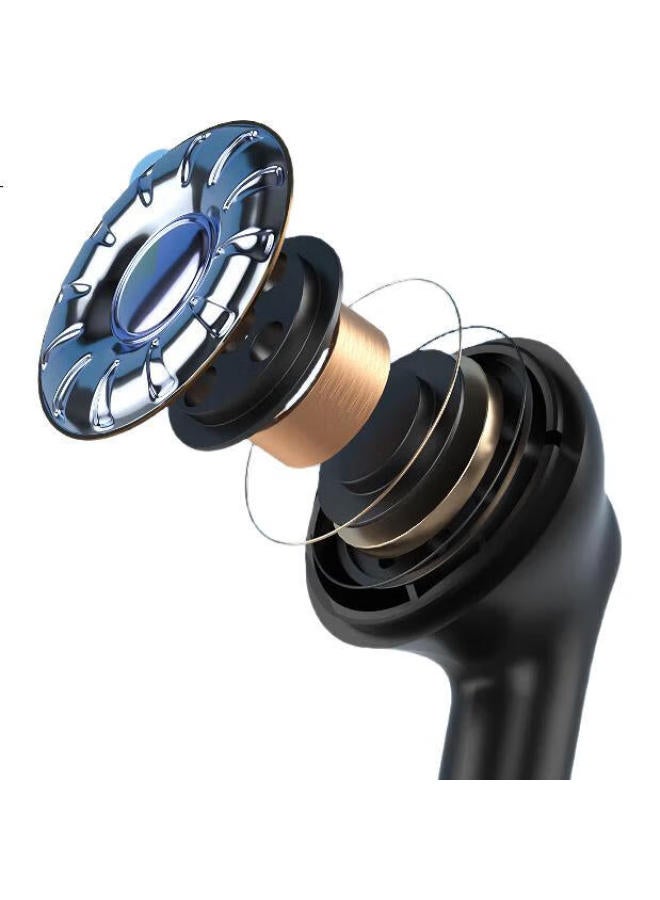 Monster In-Ear True Wireless Bluetooth Earbuds Wireless Sports Gaming Earphones With Noise Cancelling For Calls Bluetooth 5.4 Compatible With Apple, Huawei, Xiaomi, Oppo Phones Gt16 White - Image 3