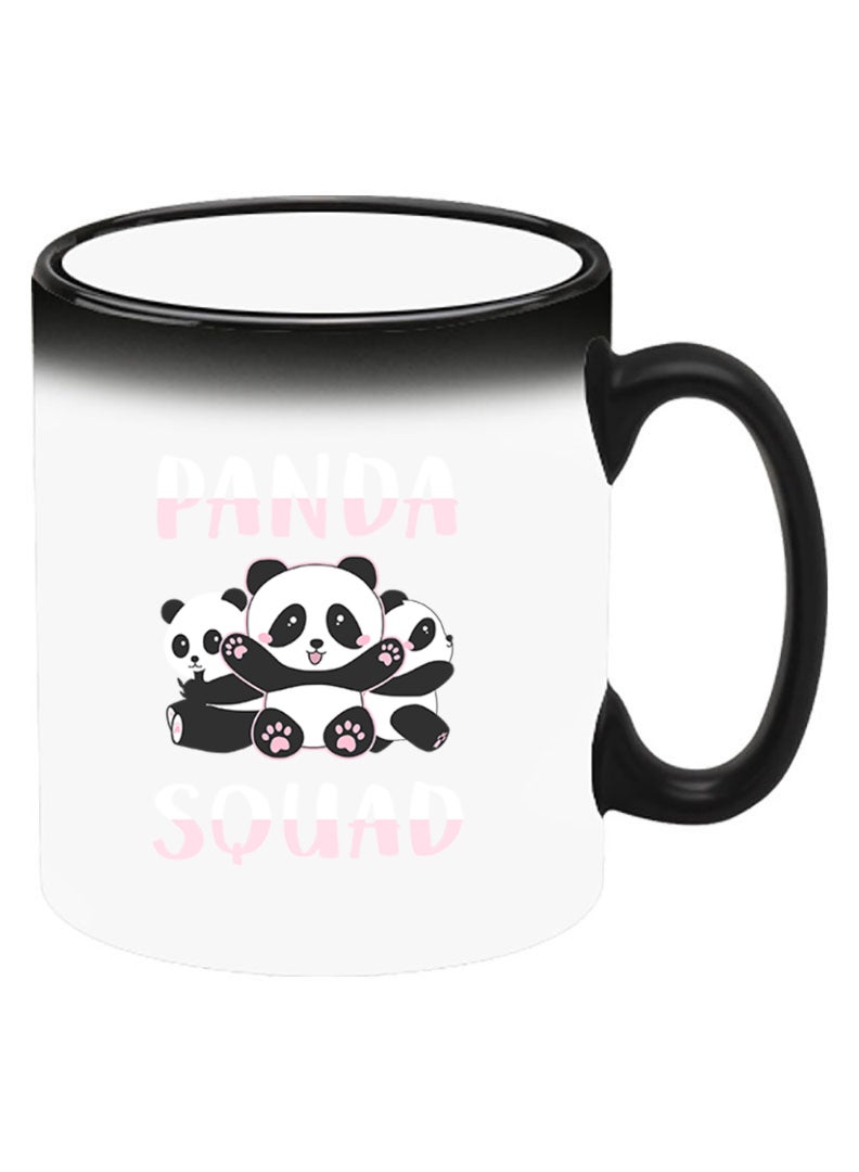 Theodor كوب سيراميك حساس للحرارة يتغير لونه، الصورة تظهر عند إضافة سائل ساخن! فرقة الباندا - Image 2