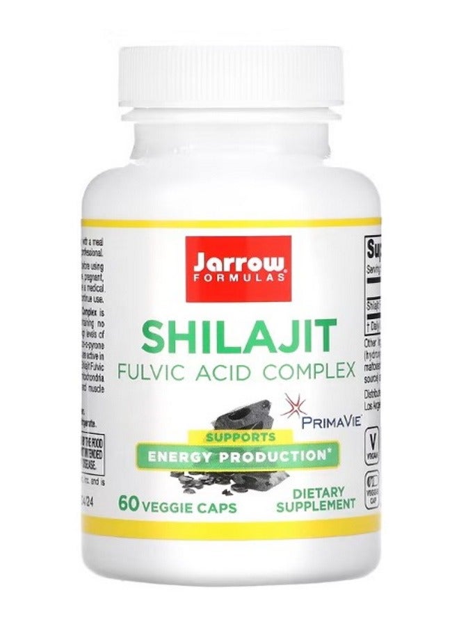 jarrow formulas Shilajit Fulvic Acid Complex 60 Veggie Caps - Image 1