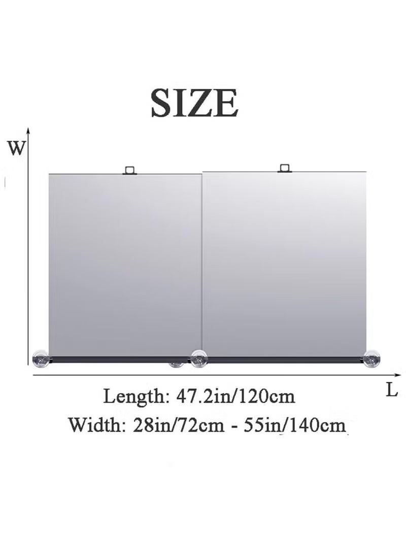 Automatic Retractable Windshield Sunshade for Cars – UV-Blocking Car Shade for Front Window Protection - Image 2