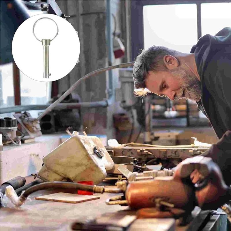 دبوس تحرير سريع 40 قطعة دبوس قفل من الفولاذ الكربوني 2.76 بوصة لبناء السفن الأسلاك الكهربائية - Image 5