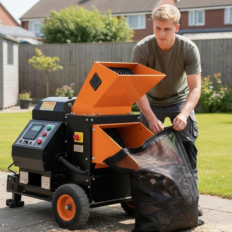 حقيبة نشارة ثقيلة مقاس 48 × 24 بوصة لحامل حطب النار للحديقة والعشب في الداخل والخارج - Image 4