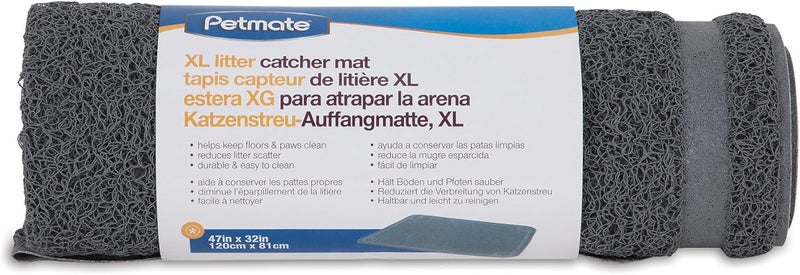 Petmate Extra-Large Litter Catcher Mat with Ribbed Surface for Cats - Image 2