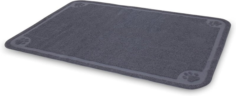 Petmate Extra-Large Litter Catcher Mat with Ribbed Surface for Cats - Image 1
