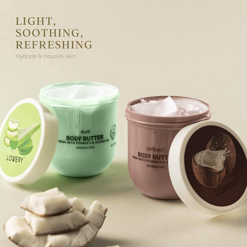 LOVERY Gifts for Women - Whipped Body Butter Scented Body Lotion Set 36oz - Skincare Gift Set Self Care Gifts for Women, Shea Butter Lotion Moisturizing Cream, Mom, Grandma Gift Box - Image 5