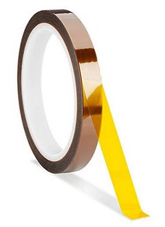 ETI ETI Kapton Polyimide Heat Resistant/High Temperature/Thermal Tape/SublimationTape 10mm X 33 Mtrs  - Image 1
