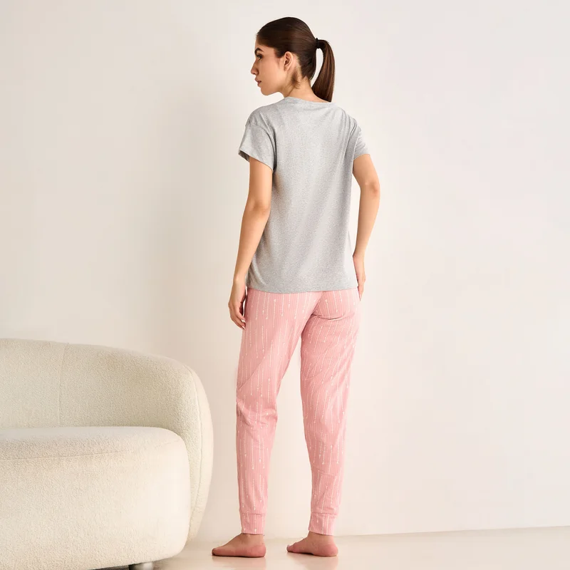Splash FAV Floral Printed Pyjama Set