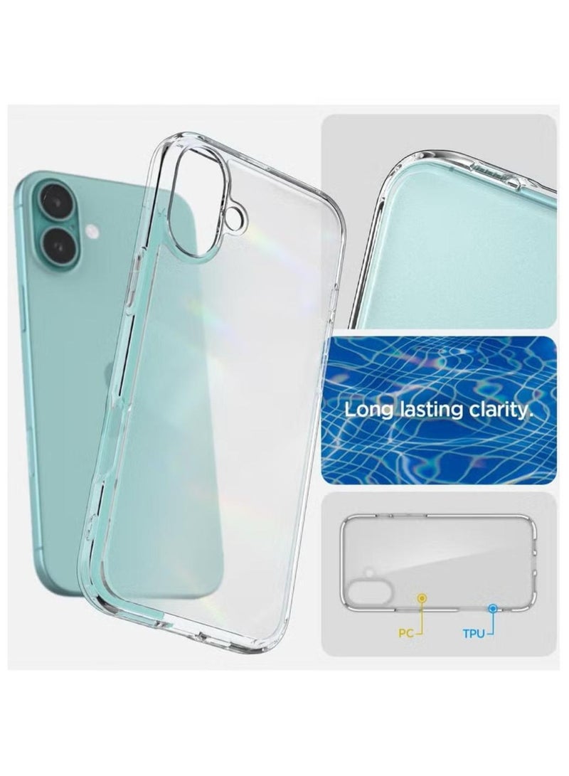 Spigen Ultra Hybrid iPhone 16 Plus Case Cover (2024) - Frost Clear - Image 4