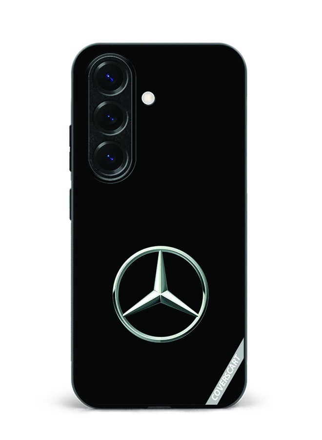 COVERSCART Protective Case Cover For Samsung Galaxy S25 Plus Mercedes Design Black