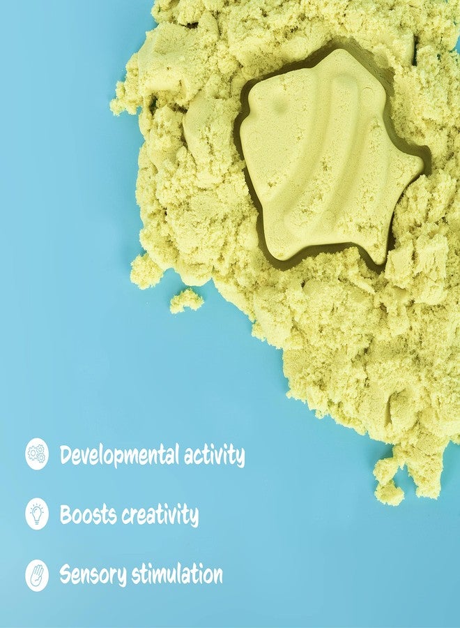 Sensory Sand Yellow Sand 5 Pounds Bulk Yellow Color Sand for Kids - Image 3