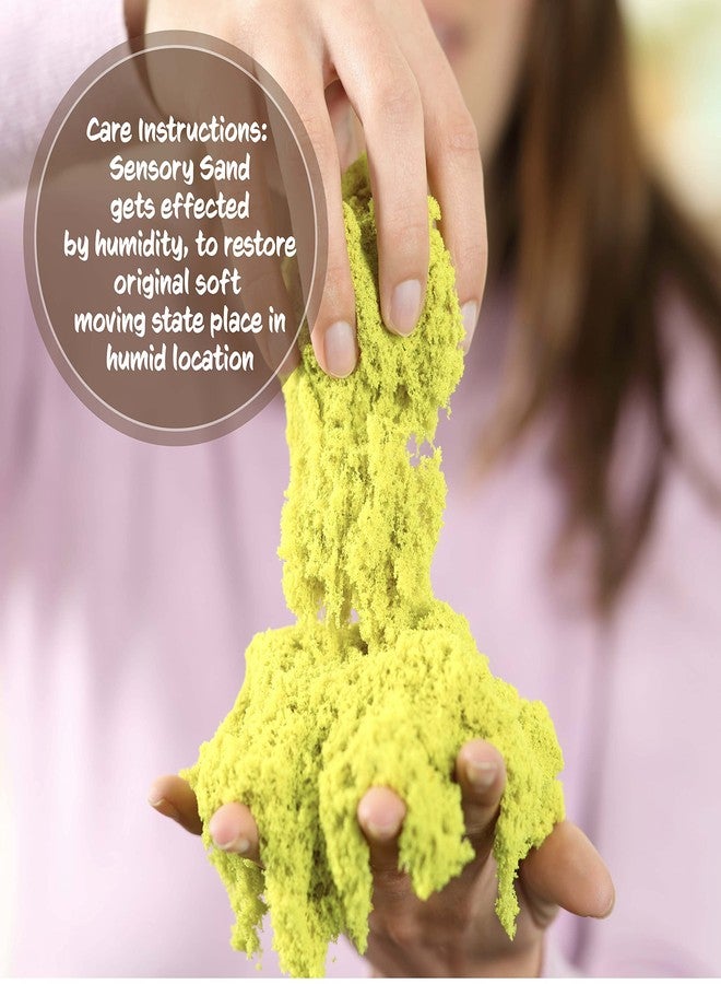 Sensory Sand Yellow Sand 5 Pounds Bulk Yellow Color Sand for Kids - Image 4