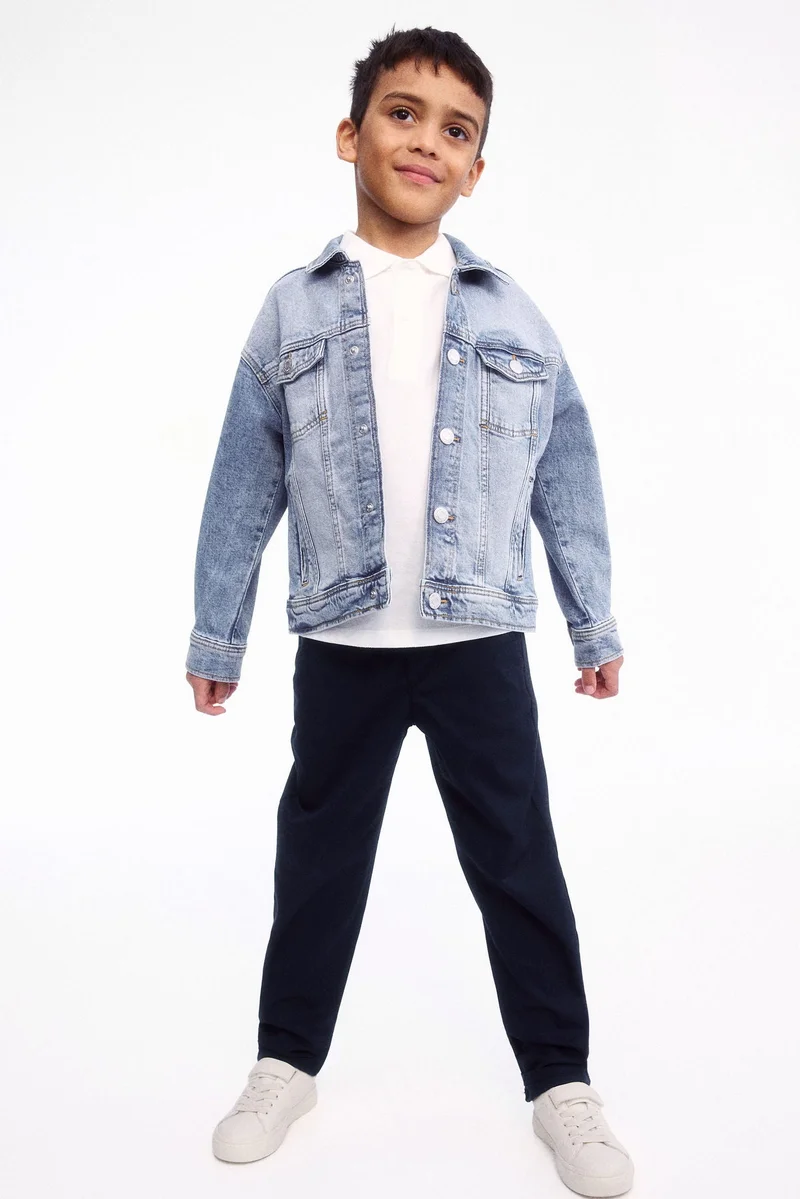 H&M 3-pack cotton twill chinos