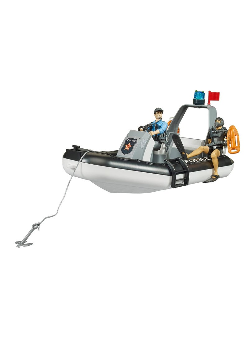 Bruder Bruder  Rescue Service Lifeguard Police Boat Water  - Image 3