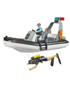 Bruder Bruder  Rescue Service Lifeguard Police Boat Water  - Image 4