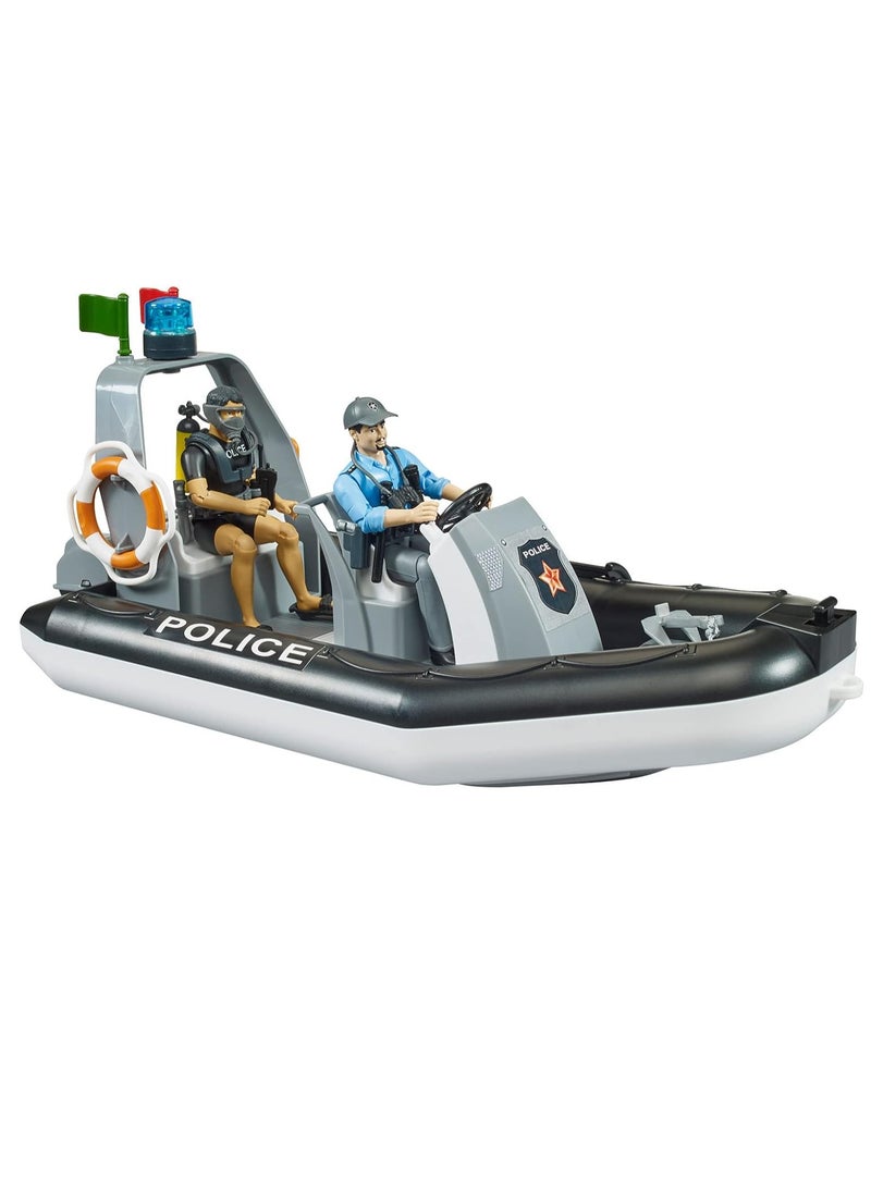 Bruder Bruder  Rescue Service Lifeguard Police Boat Water  - Image 2