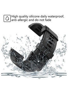 Y&D Watch Band Waterproof Wristband Strap for Garmin Instinct Soft Silicone Replacement 2 Solar Tactical with Adapter Tools  - Image 2