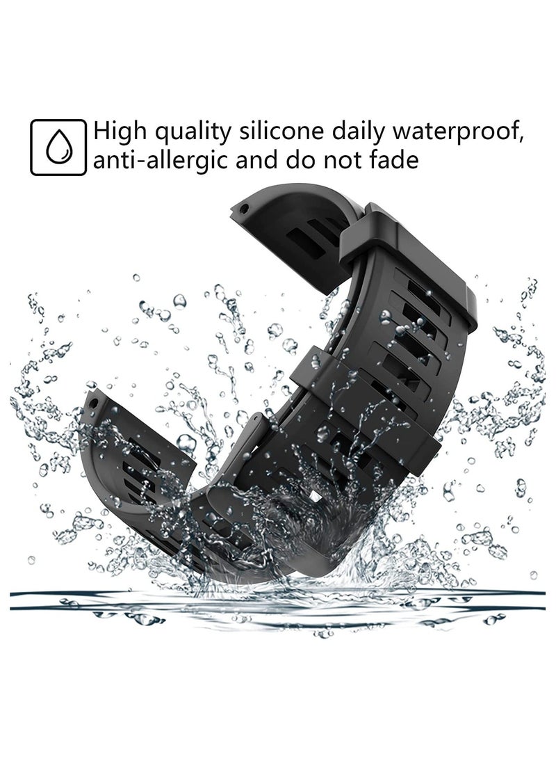 Y&D Watch Band Waterproof Wristband Strap for Garmin Instinct Soft Silicone Replacement 2 Solar Tactical with Adapter Tools - Image 2