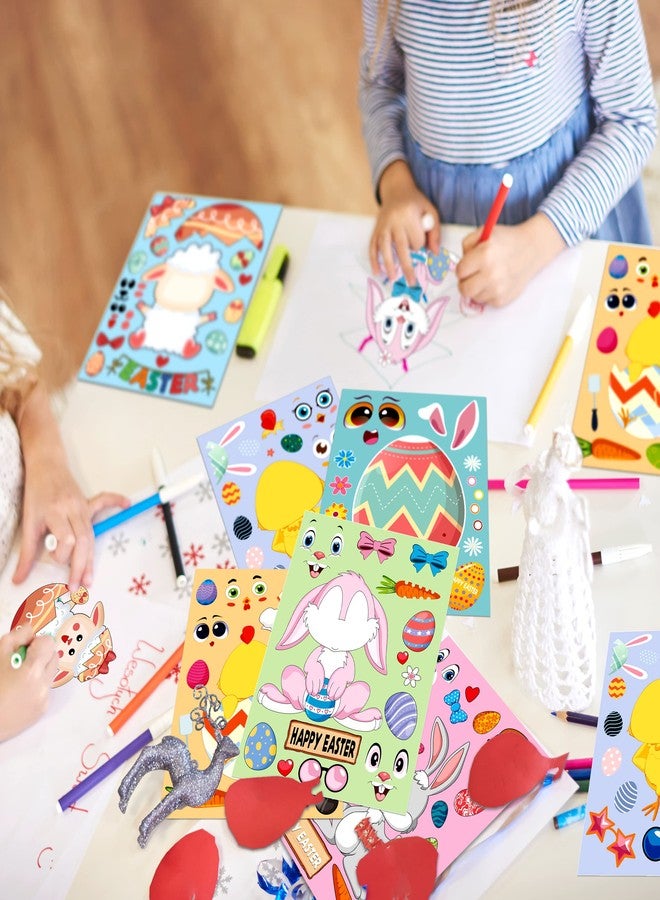 LINAYE 48 Sheets Easter Crafts Stickers for Kids Toddlers - Easter Make Your Own Stickers for Basket Stuffers, Treats Gifts Activities Party Favor Supplies for Kids - Image 4
