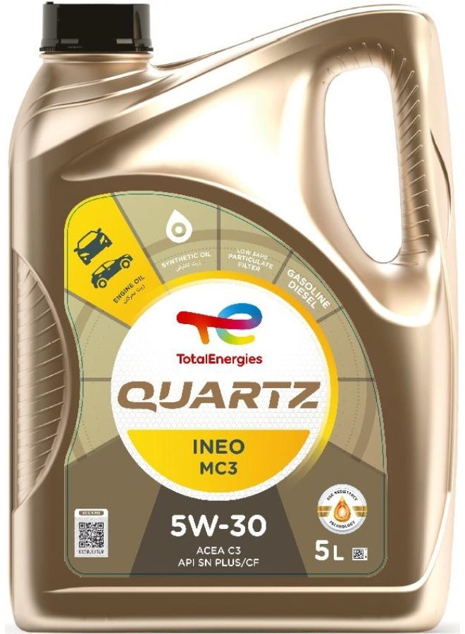 QUARTZ INEO MC3 5W-30 - 5 Liters